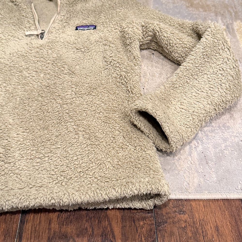 WOMENS‎ PATAGONIA LOS GATOS 1/4 ZIP FLEECE PULLOVER, SIZE MEDIUM EUC - Picture 3 of 9